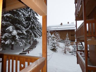 Vacaciones en montaña Apartamento 2 piezas para 5 personas (04) - La Résidence les Airelles - Méribel - Terraza