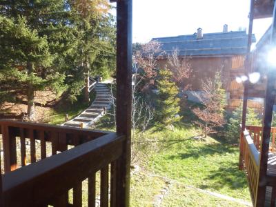 Vacances en montagne Appartement 2 pièces 5 personnes (04) - La Résidence les Airelles - Méribel - Terrasse