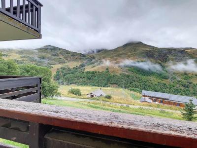 Urlaub in den Bergen 2-Zimmer-Holzhütte für 4 Personen (0014) - La Résidence les Balcons d'Olympie - Les Menuires - Balkon