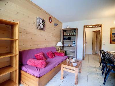 Urlaub in den Bergen 3-Zimmer-Holzhütte für 6 Personen (60) - La Résidence les Balcons d'Olympie - Les Menuires - Wohnzimmer