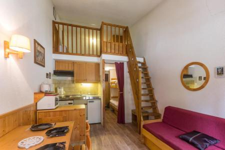 Vakantie in de bergen Studio mezzanine 6 personen (A326) - La Résidence les Bouquetins - La Rosière - Woonkamer