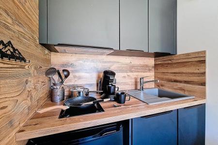 Vacaciones en montaña Estudio -espacio montaña- para 4 personas (051) - La Résidence les Carlines - Les Menuires - Kitchenette