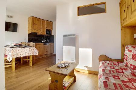 Vakantie in de bergen Appartement 2 kamers 5 personen (653) - La Résidence les Coryles - Les Menuires - Woonkamer
