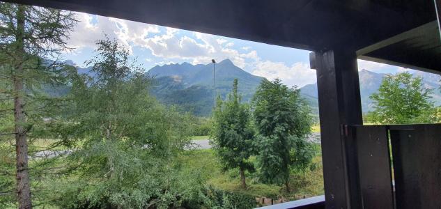 Vakantie in de bergen Studio cabine 4 personen (102) - La Résidence les Crêtes - Serre Chevalier - Balkon