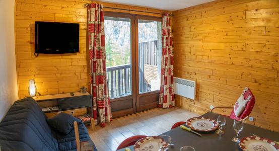 Vacances en montagne Studio cabine 4 personnes (606) - La Résidence les Ecrins - Les Orres - Séjour