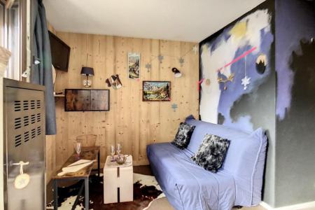 Holiday in mountain resort Studio sleeping corner 4 people (0202) - La Résidence les Gentianes - Les Menuires