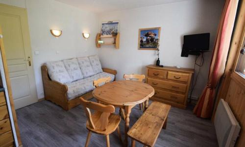 Ski verhuur Appartement 2 kamers 4 personen (28m²-3) - La Résidence les Hameaux I - Maeva Home - La Plagne - Woonkamer