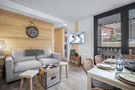 Urlaub in den Bergen 3-Zimmer-Appartment für 4 Personen (414) - La Résidence les Hauts de la Vanoise - Val Thorens - Wohnzimmer