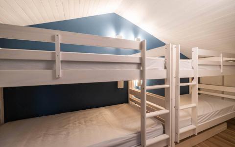 Urlaub in den Bergen 3 Zimmer Maisonettewohnung für 7 Personen (G092) - La Résidence les Lauzes - Valmorel - Offener Schlafbereich