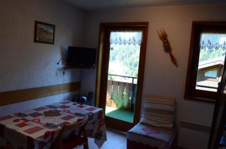 Urlaub in den Bergen Studio Schlafnische 4 Personen (012) - La Résidence les Montagnys - Châtel - Wohnzimmer
