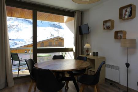 Vakantie in de bergen Studio cabine 5 personen (552) - La Résidence les Ravières - La Toussuire - Woonkamer