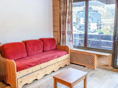 Vakantie in de bergen Studio 4 personen (A27) - La Résidence les Tufs - Tignes - Woonkamer