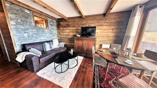 Urlaub in den Bergen 3-Zimmer-Holzhütte für 5 Personen (1203) - La Résidence Lunik Orion - Le Corbier - Wohnzimmer