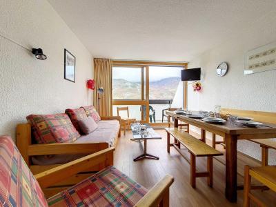 Holiday in mountain resort 3 room triplex apartment 8 people (418) - La Résidence Nant Benoit - Les Menuires - Living room