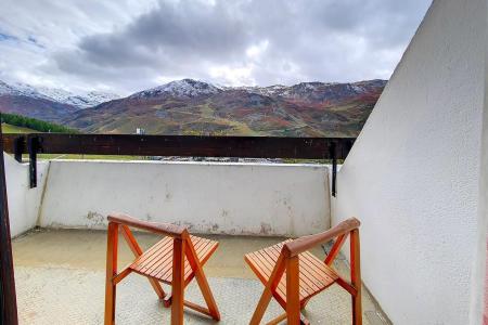 Vakantie in de bergen Appartement triplex 3 kamers 8 personen (419) - La Résidence Nant Benoit - Les Menuires - Balkon