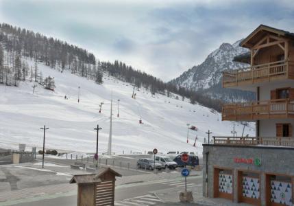 Urlaub in den Bergen 2-Zimmer-Appartment für 4 Personen (NG10) - La Résidence Neige et Golf - Montgenèvre - Terrasse