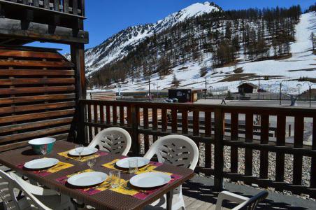 Vakantie in de bergen Studio cabine 5 personen (NG11) - La Résidence Neige et Golf - Montgenèvre - Balkon