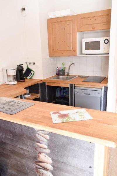 Vakantie in de bergen Studio cabine 5 personen (NG11) - La Résidence Neige et Golf - Montgenèvre - Keuken