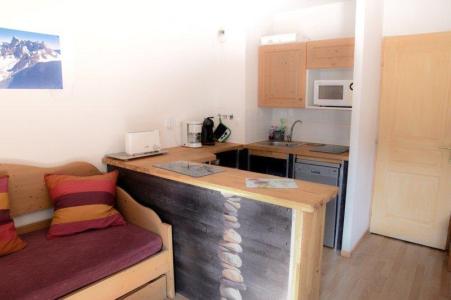 Vakantie in de bergen Studio cabine 5 personen (NG11) - La Résidence Neige et Golf - Montgenèvre - Woonkamer
