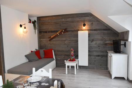 Vakantie in de bergen Studio cabine 6 personen (NG18) - La Résidence Neige et Golf - Montgenèvre - Woonkamer