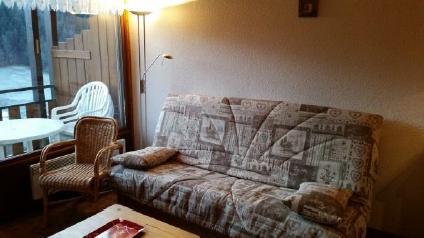 Holiday in mountain resort 4 room duplex apartment 8 people (12) - La Résidence Plein Sud - Le Grand Bornand - Living room