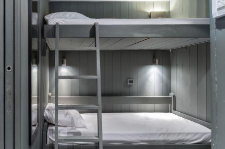 Urlaub in den Bergen 3-Zimmer-Holzhütte für 5 Personen (11) - La Résidence Roc - Courchevel - Offener Schlafbereich