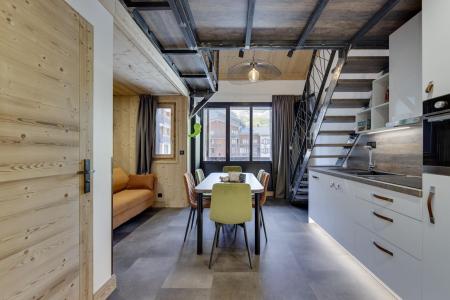 Holiday in mountain resort 2 room duplex apartment 5 people (314) - La Résidence Rond Point Des Pistes A - Tignes - Living room