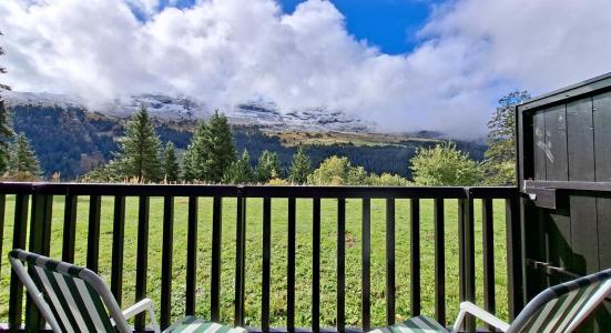 Vacances en montagne Studio cabine 4 personnes (09) - La Résidence Sagittaire - Flaine - Extérieur été