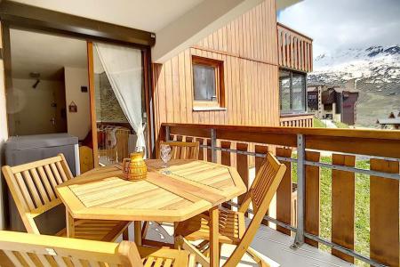 Vacaciones en montaña Apartamento 2 piezas cabina para 4 personas (SK2302) - La Résidence Ski Soleil - Les Menuires - Terraza