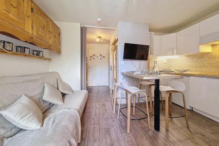 Vakantie in de bergen Appartement 1 kamers 4 personen (2708) - La Résidence Ski Soleil - Les Menuires - Woonkamer