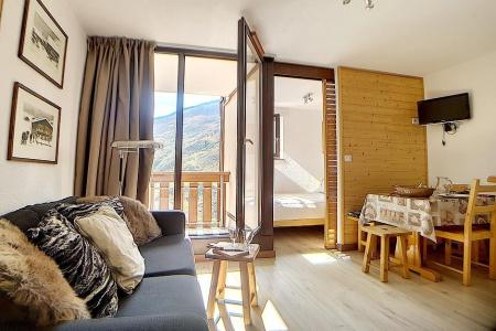 Holiday in mountain resort Studio cabin 4 people (1510) - La Résidence Ski Soleil - Les Menuires - Living room