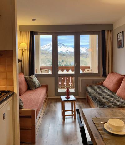 Vakantie in de bergen Appartement 2 kamers 5 personen (216) - La Résidence Themis - La Plagne - Woonkamer