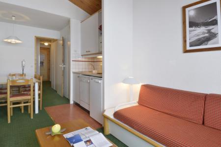 Vakantie in de bergen Appartement 2 kamers bergnis 6 personen (523) - La Résidence Themis - La Plagne - Woonkamer