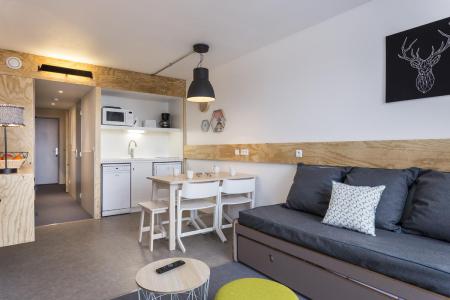 Vakantie in de bergen La Résidence Varet - Les Arcs - Woonkamer