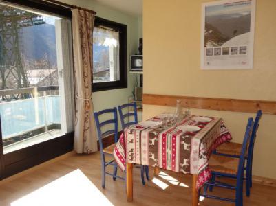 Vakantie in de bergen Appartement 1 kamers 4 personen (2) - La Royale - Saint Gervais - Woonkamer