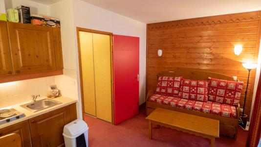 Holiday in mountain resort Studio sleeping corner 4 people (415) - La Turra - Valfréjus - Living room