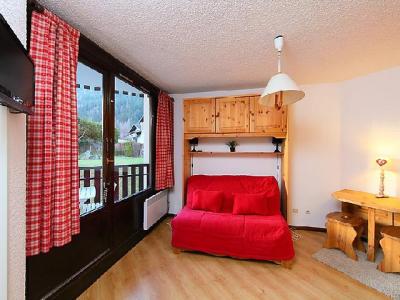 Vakantie in de bergen Appartement 1 kamers 2 personen (1) - Lachenal - Chamonix - Woonkamer