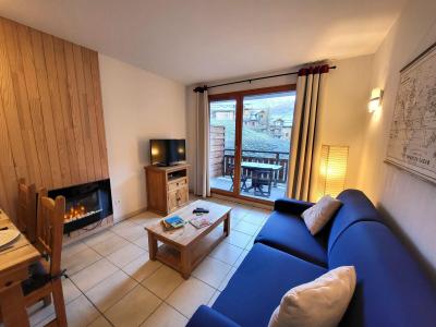 Holiday in mountain resort 2 room apartment 4 people (207) - Le Balcon des Airelles - Les Orres - Living room