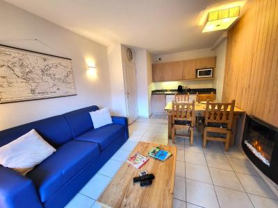 Holiday in mountain resort 2 room apartment 4 people (207) - Le Balcon des Airelles - Les Orres - Living room