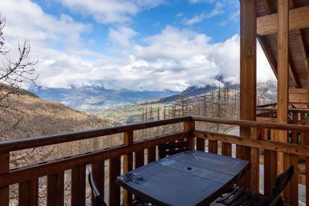 Holiday in mountain resort 2 room apartment 4 people (401) - Le Balcon des Airelles - Les Orres - Balcony