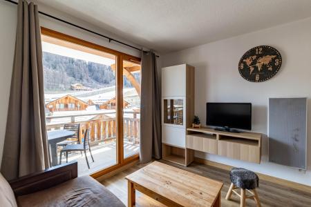 Urlaub in den Bergen 2-Zimmer-Appartment für 5 Personen (612) - Le Balcon des Airelles - Les Orres - Wohnzimmer