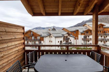 Holiday in mountain resort 3 room duplex apartment 7 people (310) - Le Balcon des Airelles - Les Orres - Balcony