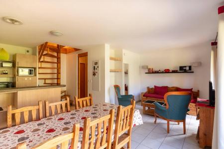 Holiday in mountain resort 3 rooms 5-7 people duplex apartment (405) - Le Balcon des Airelles - Les Orres - Living room