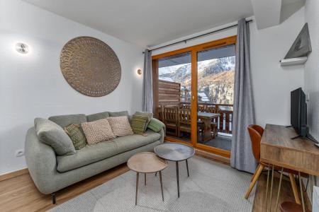 Urlaub in den Bergen 3-Zimmer-Appartment für 6 Personen (407) - Le Balcon des Airelles - Les Orres - Wohnzimmer