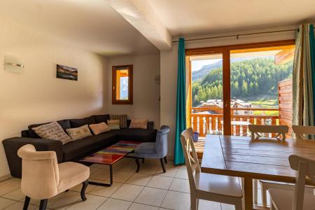 Urlaub in den Bergen 4 Zimmer Maisonettewohnung für 9 Personen (502) - Le Balcon des Airelles - Les Orres - Wohnzimmer