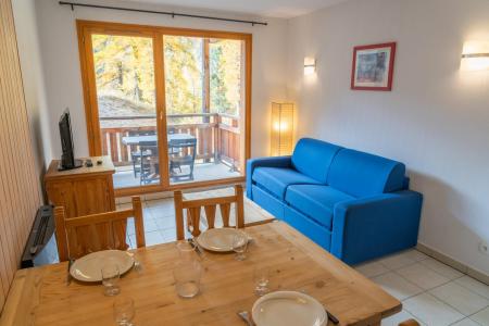 Vakantie in de bergen Appartement 2 kamers 4 personen (207) - Le Balcon des Airelles - Les Orres - Woonkamer