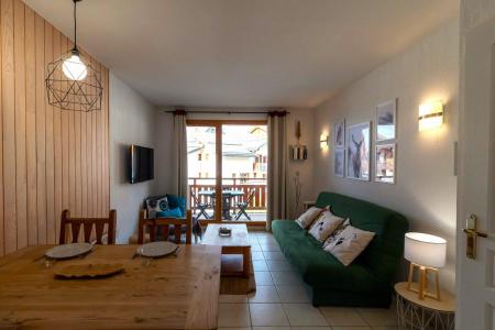 Vakantie in de bergen Appartement 2 kamers 4 personen (210) - Le Balcon des Airelles - Les Orres - Woonkamer