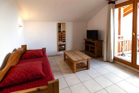 Vakantie in de bergen Appartement 2 kamers 4 personen (401) - Le Balcon des Airelles - Les Orres - Woonkamer