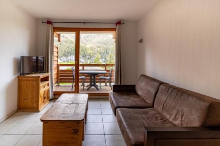Vakantie in de bergen Appartement 2 kamers 4 personen (415) - Le Balcon des Airelles - Les Orres - Woonkamer