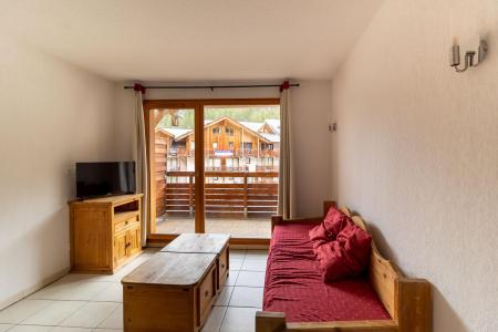 Vakantie in de bergen Appartement 2 kamers 4 personen (420) - Le Balcon des Airelles - Les Orres - Woonkamer